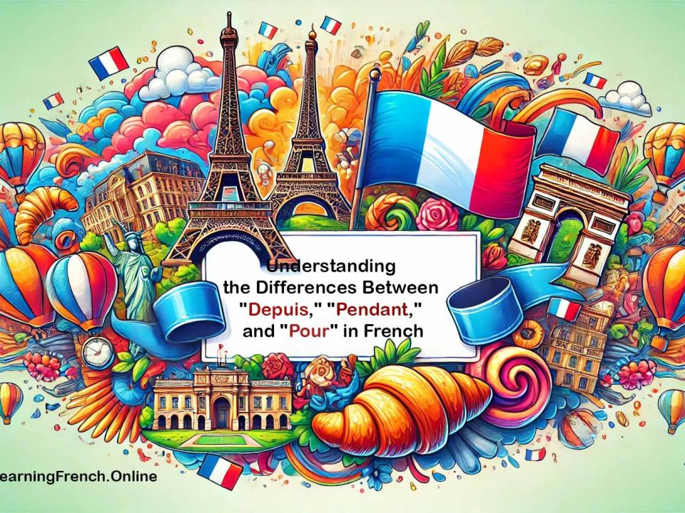 Understanding the Differences Between "Depuis," "Pendant," and "Pour" in French