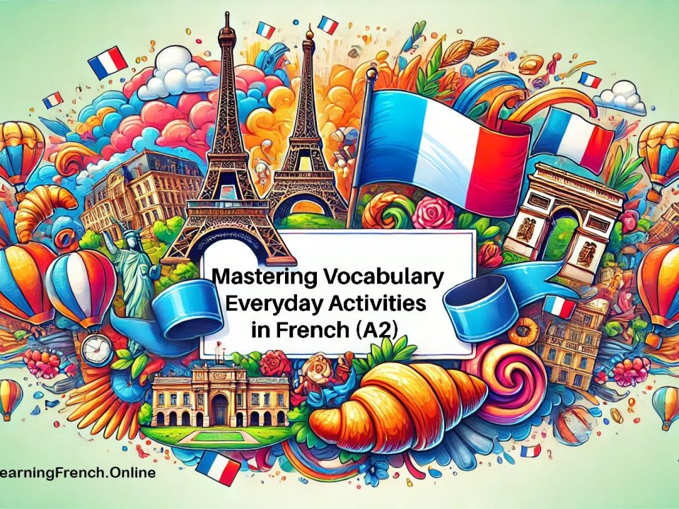 Mastering Vocabulary Everyday Activities in French (A2)